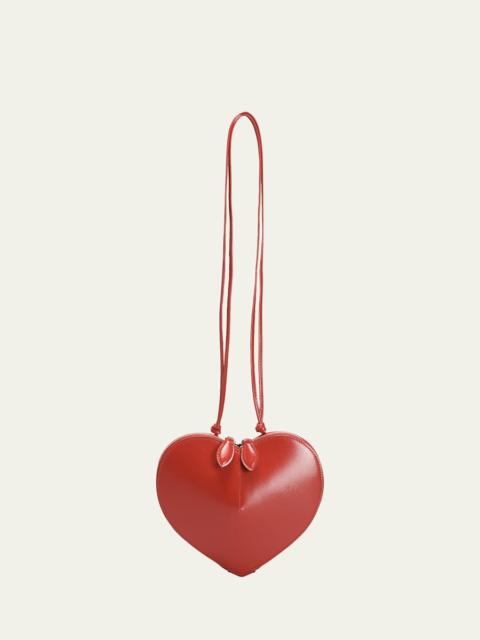 Heart Leather Shoulder Bag