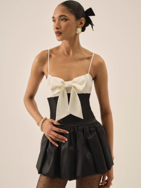 Emalie Taffeta Bodysuit