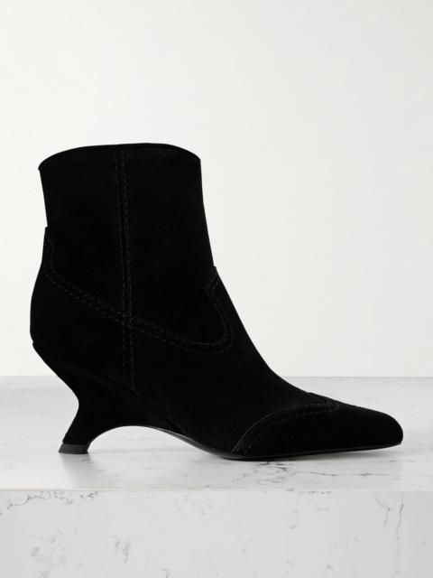 Shadow Suede Ankle Boots