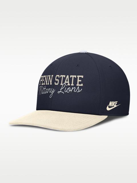Penn State Legacy Script Men's Nike Dri-FIT College Adjustable Hat