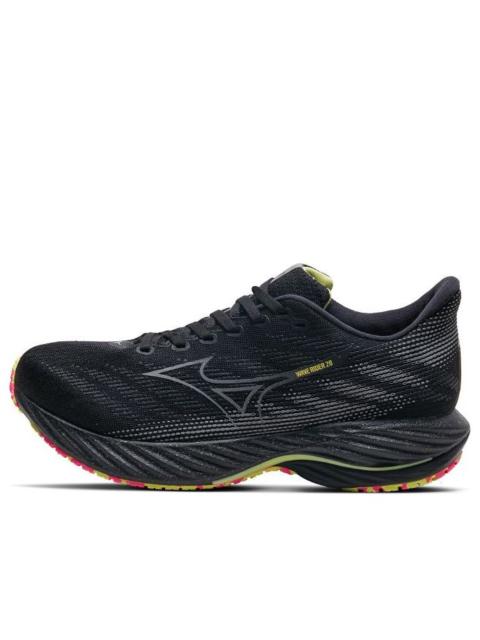 Mizuno Wave Rider 28 'Black Sunny Lime' J1GC246301