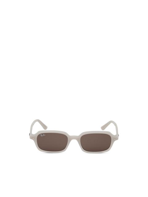rectangle-frame sunglasses