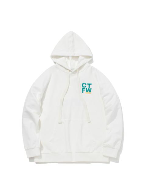 Li-Ning CF Series x Dunhuang Museum Crossover Pullover Hoodie 'White' AWDQB67-3