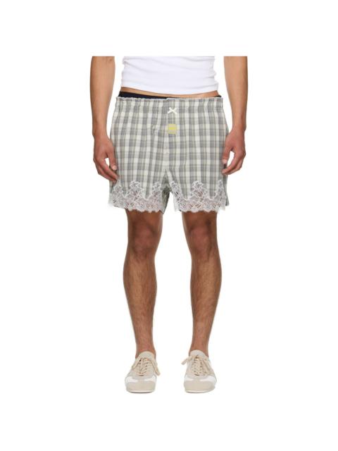 SSENSE Exclusive Gray French Knickers Shorts