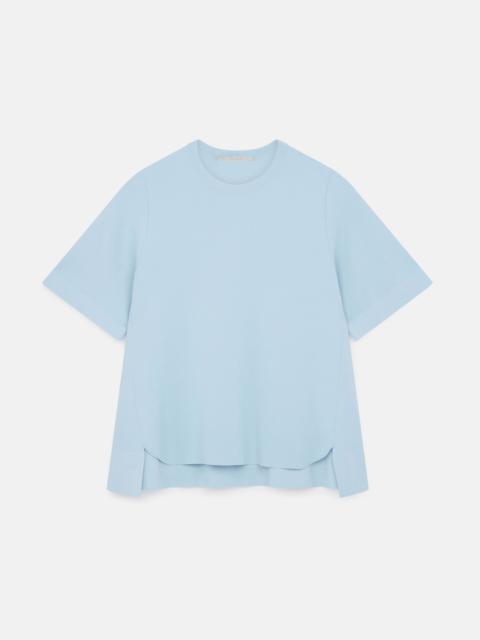 Short Sleeved Compact Knit Sweater