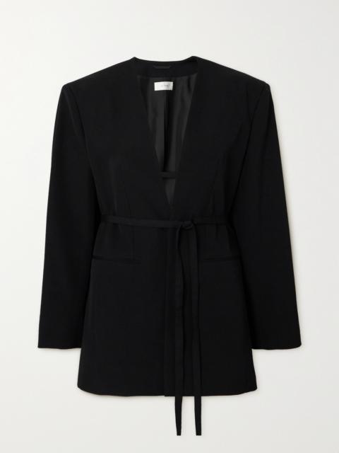 Clio Belted Wool Blazer