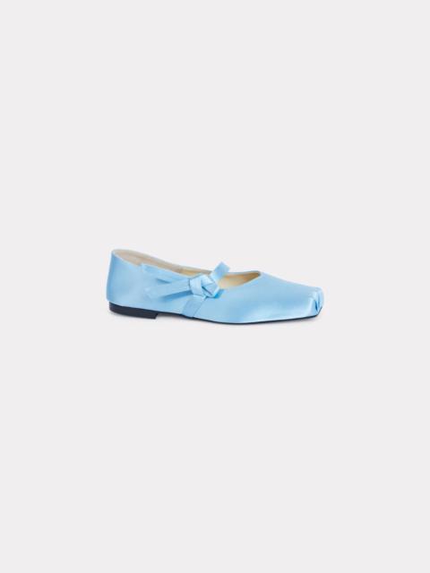 'KENZO OKI' flat ballets in viscose and silk