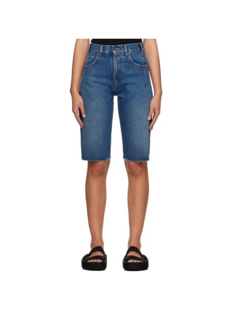 Navy Gina Denim Shorts