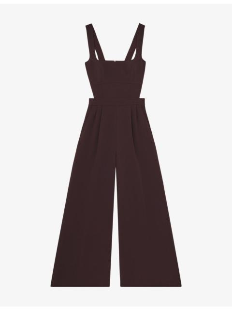 Dion Wide-Leg Woven Jumpsuit