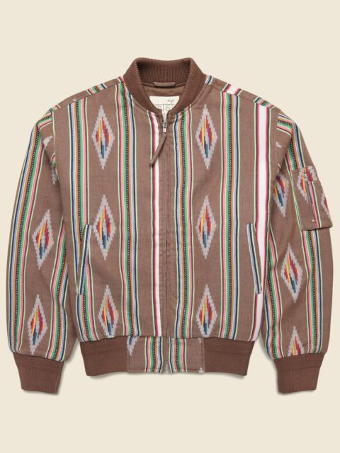 Max Bomber Jacket - Nutshell Jacquard