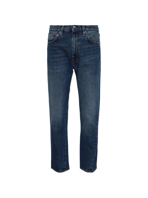 Twisted seam jeans