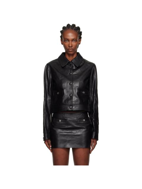 Black MA Leather Jacket