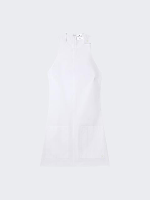 Heritage Poplin Dress Blanc
