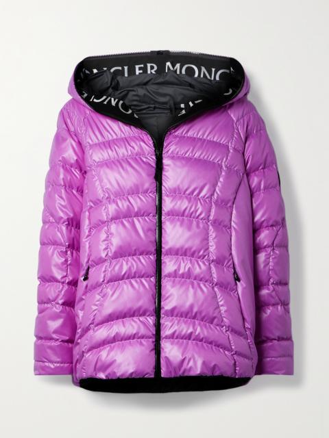 Narlay Hooded Quilted Ripstop Down Jacket
