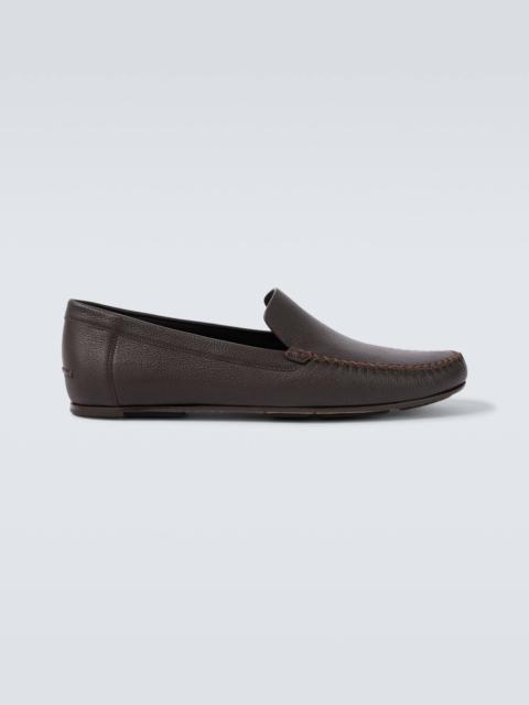 Alder leather loafers