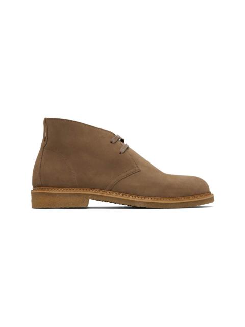 Taupe Suede Desert Boots