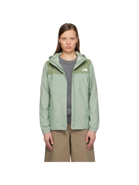 Green Antora Rain Jacket