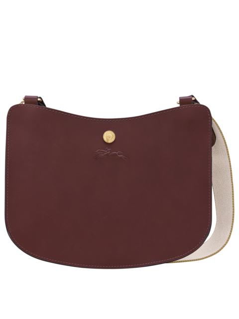 Épure Crossbody bag Burgundy - Leather