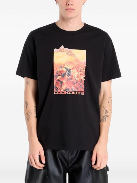 Cook Out 2 graphic-print T-shirt