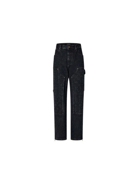 Louis Vuitton Denim Carpenter Jean Black