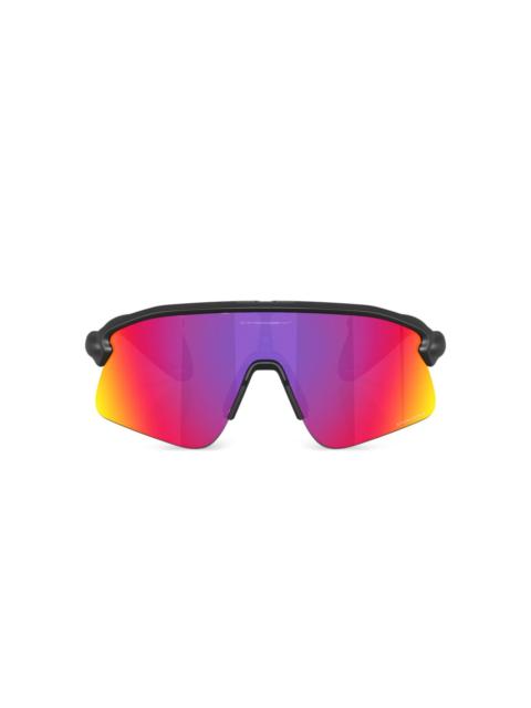 shield-frame sunglasses