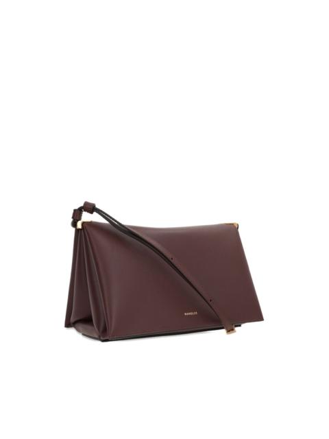 small flap-closure shoulder bag