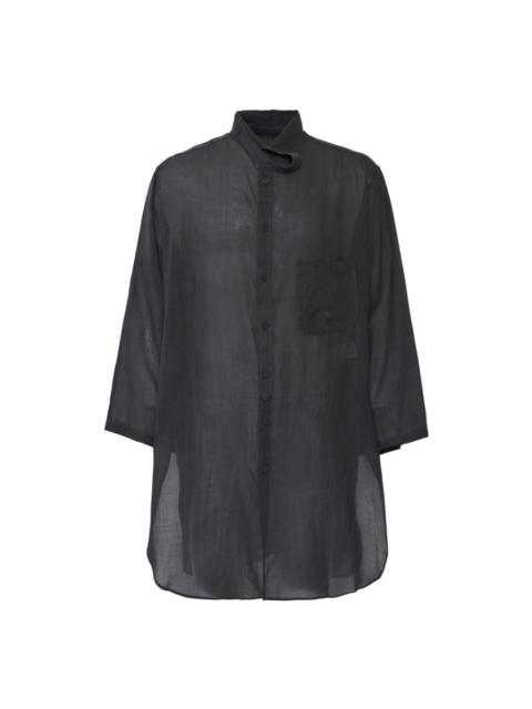 Asymmetric Long Shirt