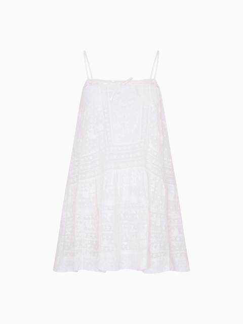 Vionett Cotton Victorian Mini Dress