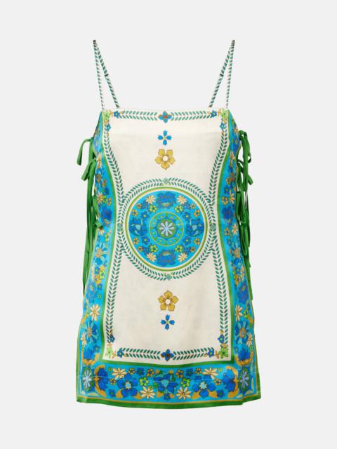 Vivianna printed camisole