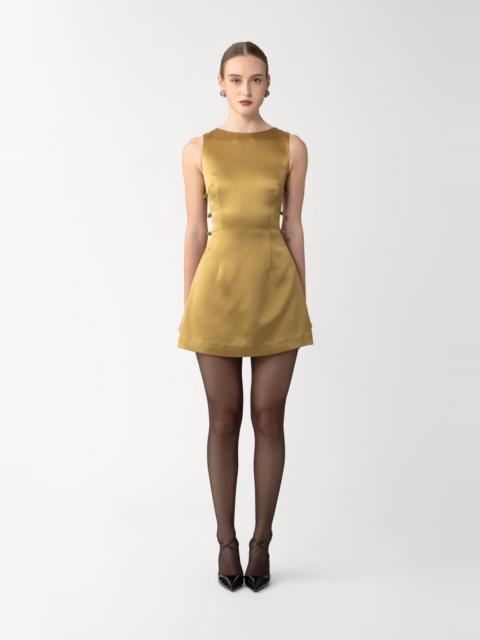 TEDDI SATIN MINI DRESS