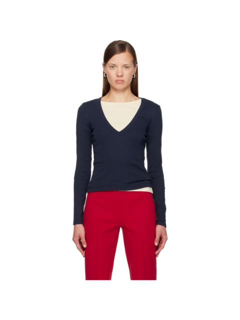 Navy Dewi Longseleve T-shirt