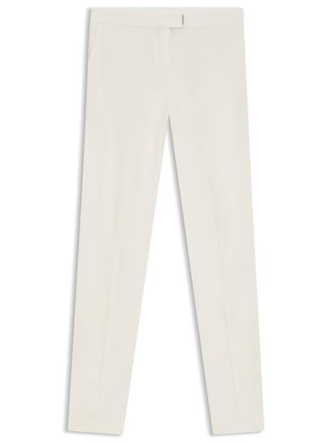 SLIM-FIT TROUSERS WITH SLIT HEMS