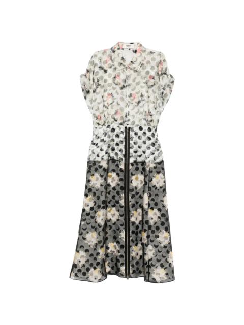 Fendi Floral-print Midi Dress