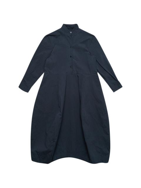 Letty striped midi dress