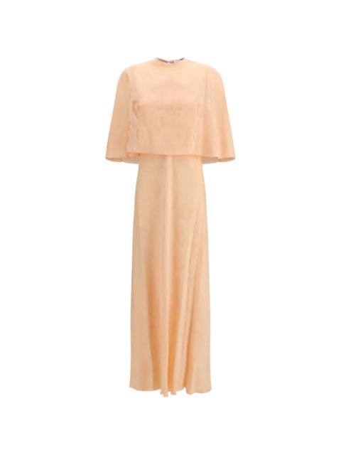 Bouquet jacquard dress