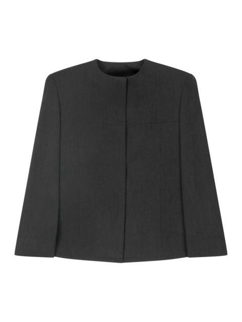 OBLONG TAILORED JACKET GRAPHITE