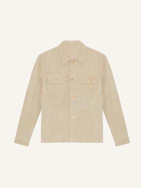 RAVI SUEDE OVERSHIRT