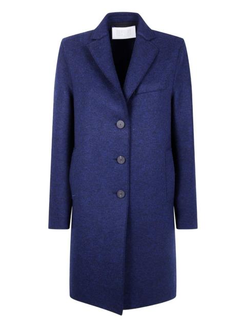 single-breasted wool coat