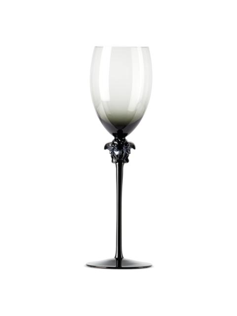 Black Rosenthal Medusa Lumière Wine Glass