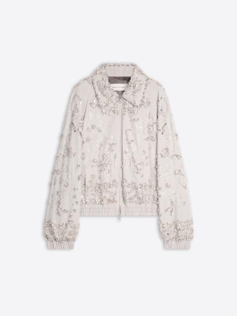 EMBROIDERED COTTON BLOUSON