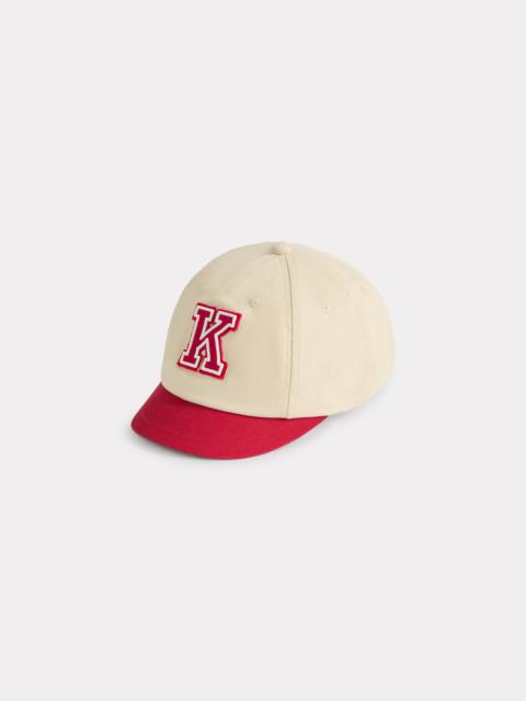 Baseball cap in cotton