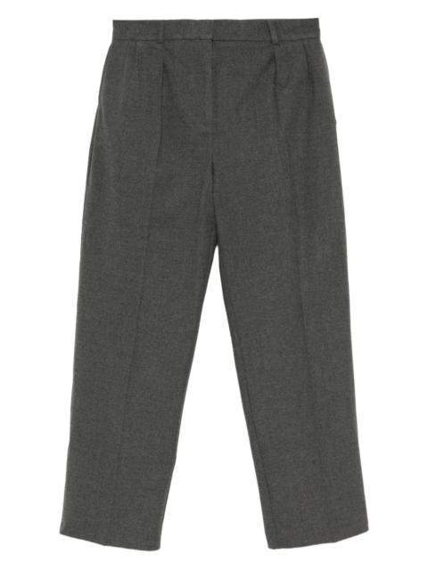 straight-leg trousers