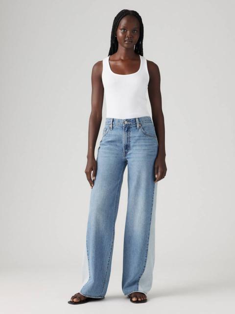 BAGGY DAD PIECED WOMEN'S JEANS
