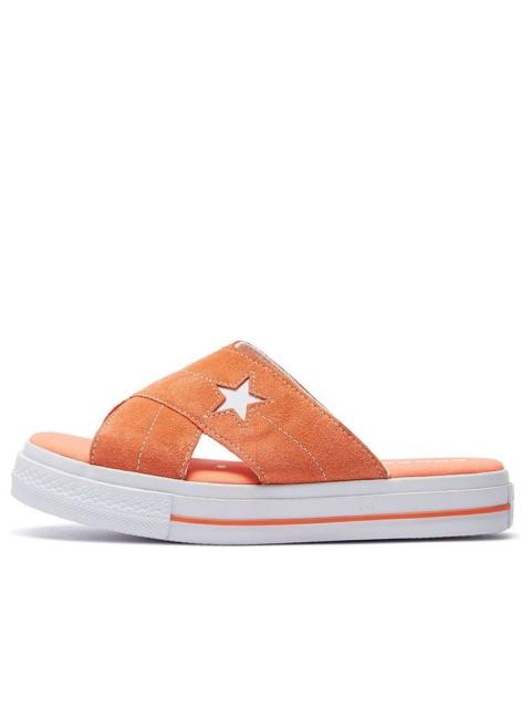 (WMNS) Converse One Star Sandal 'Orange' 564146C
