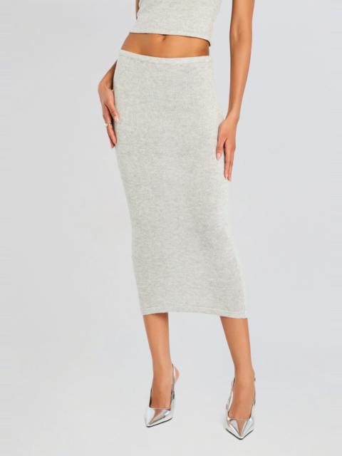 KOKO KNIT TEA LENGTH SKIRT