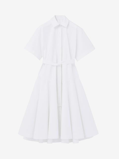 Cotton Poplin Shirt Dress