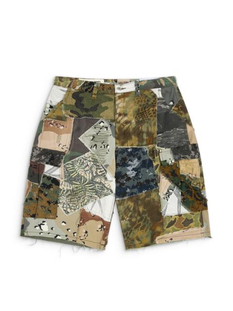 RETOUCHE CAMO PATCHWORK KENZIE SHORT