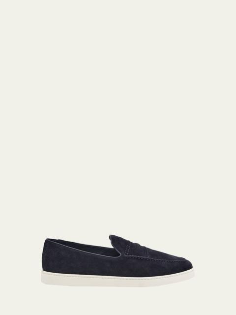 Men's Peebles Suede Penny Loafers