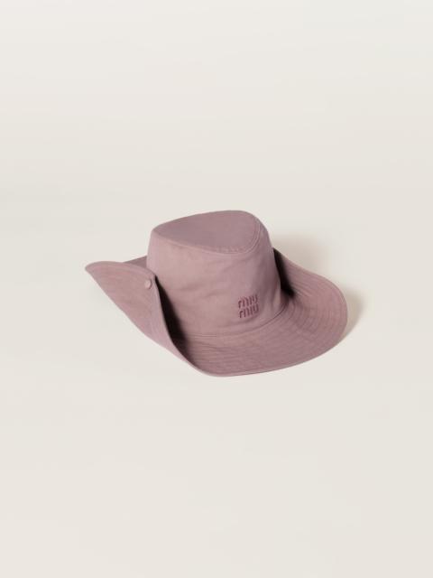 Gabardine cowboy hat