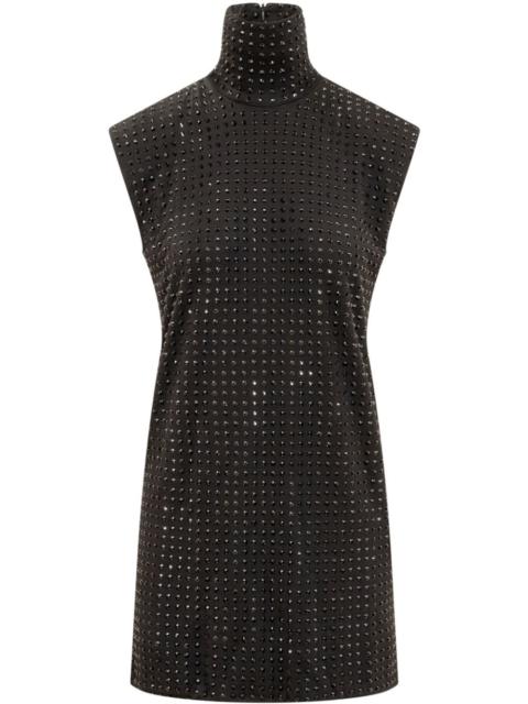 rhinestone-embellished dress